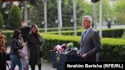 Presidenti i Kosovës, Hashim Thaçi. 