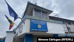 Penitenciarul Târgu Jiu. Fotografie de arhivă.