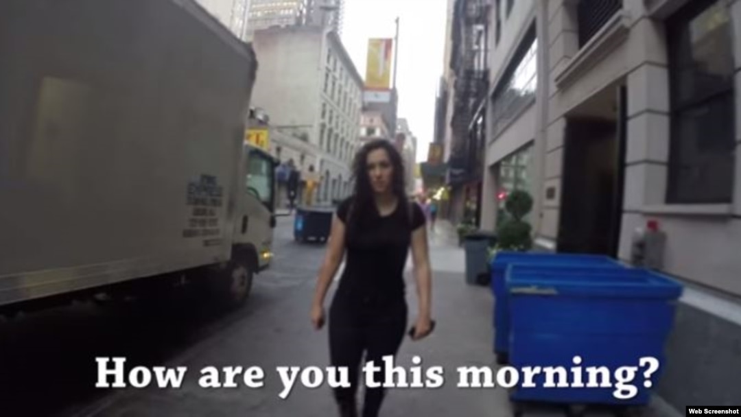 A video of a young woman walking the streets of New York City powerfully illustrated the kind of street harassment that females in many cities face on a daily basis. 