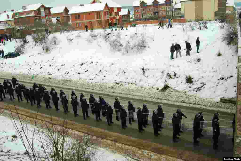 Protest pristalica Samoopredeljenja, 22. januar 2012.