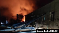 Последствия ночной атаки на Одесскую область