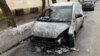 RFE/RL Correspondent's Car Set On Fire In Lviv