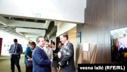 Ivica Dačić, spredsjednik Skupštine Srbije i David McAllister, član parlamenta EU na međunarodnoj konferenciji "Globalna strategija spoljne i bezbednosne politike EU i zapadnog Balkana" 