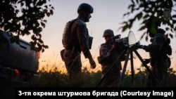 Фотографія з фронту, оприлюднена 3-ю окремою штурмовою бригадою ЗСУ 2 вересня 2026 року.  Виступ у лінії фронту, створений армією РФ на північ від Лиману, загрожував самому місту і далі вже – Слов'янську та Краматорську