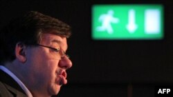 Premierul irlandez Brian Cowen