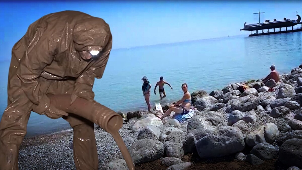 У Ялті морська вода «кольору сечі». Голова міста бажає туристам «незабутньої відпустки» - Vimarsana News