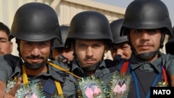 په کندهار کې د افغان پولیسو د فراغت یوه غونډه
