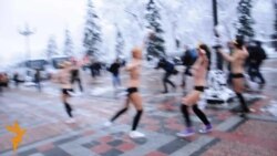 Femen попытались прорваться в Раду