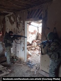 Тренування бійців підрозділу «Щит» бригади «Помста» Державної прикордонної служби України