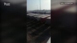 Türkmenistanyň ýüzlerçe ýük ulagy Bakuwyň portundan gaýdyp bilmeýär