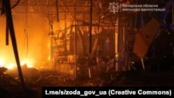 Наслідки російського удару по Запоріжжю вночі проти 7 вересня