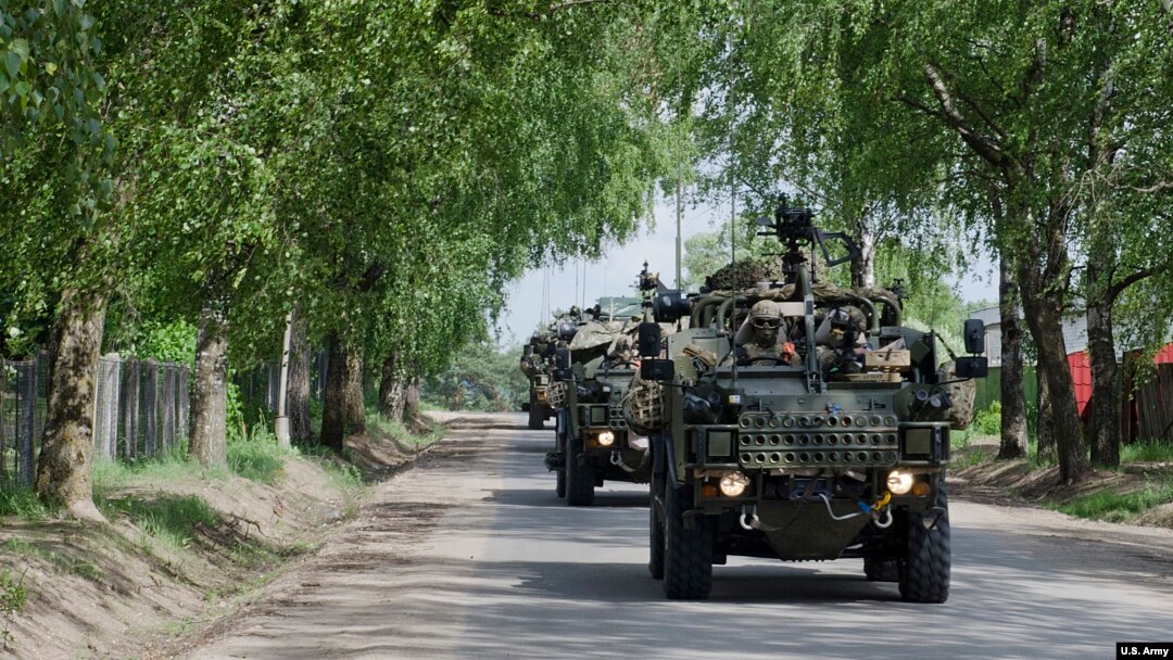 Архивска фотографија: Сили на НАТО се движат низ Литванија