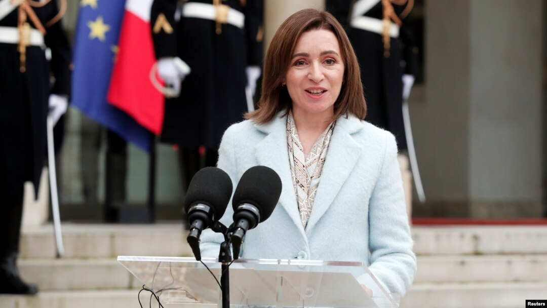 Moldovan President Maia Sandu