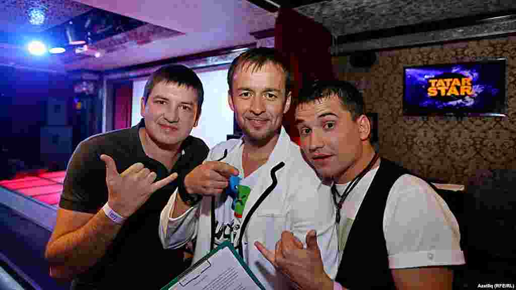 &ldquo;TatarStar&rdquo; кичәсе. (с) Леонид, Салават, Илназ. 