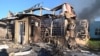Зруйнований після російського удару будинок у центрі Вільнянська Запорізької області, 29 червня 2024 року