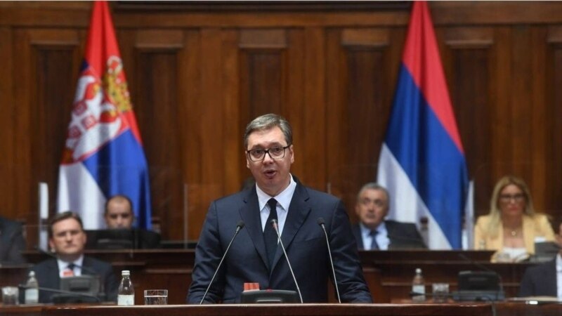 Vučić u Skupštini: Srbiji ne treba zamrznuti konflikt sa Kosovom 