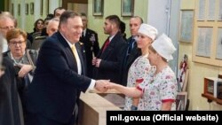 Državni sekretar SAD Majk Pompeo(Mike Pompeo) u Kijevu, 31. januar 2020.