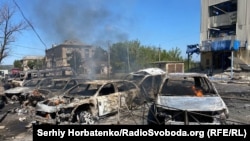 საილუსტრაციო ფოტო: რუსეთის დაბომბვის შედეგები დრუჟკოვკაში. 2 აგვისტო, 2025. 