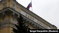 it's the first time in four years that Russia's central bank has hiked its main interest rate. (file photo)