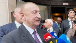 Prezident İlham Əliyev Münxendə Azərbaycan telekanallarına müsahibə verib