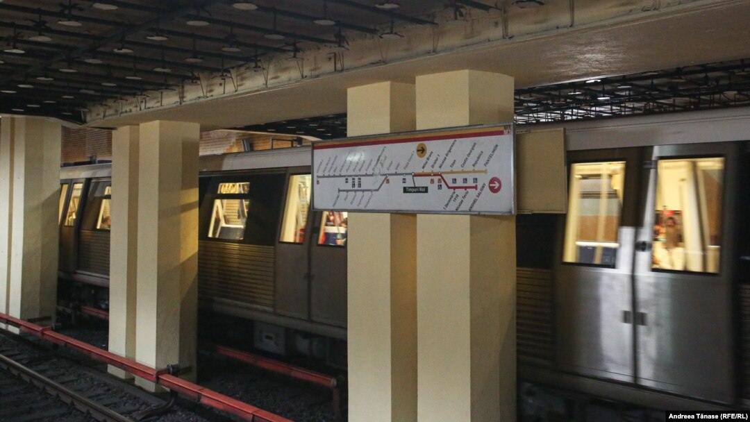 Stația Timpuri Noi de la metrou. Fotografie generică. 