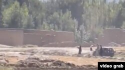 Taliban members who are meant to guard the Bamiyan Buddhas recently fired rocket-propelled grenades at the niches where the giant statues once stood. (video grab)