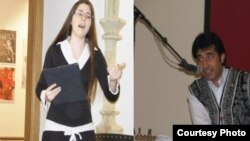 د چیک سندرغاړې زیتا او افغان سندرغاړی اسحاق امیري