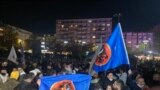 Kosovo: Supporters of LDK celebrating Perparim Rama's election victory in Pristina, Kosovo