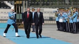 Türkiya prezidenti Redjep Tayıp Erdoğan men Qazaqstan prezidenti Qasım-Jomart Toqaev