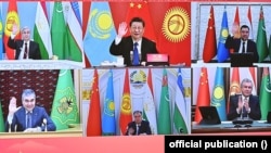 Онлайн-саммит лидеров стран Центральной Азии и Китая в честь установления дипломатических отношений. Январь 2023 г.