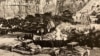 На фотографии 25 марта 1963 года, штурм Енисея при строительстве Красноярской ГЭС. На Оби также намечалось строительство крупной Нижне-Обской ГЭС, предполагалось перебросить воды Енисея и Оби из Нижне-Обского водохранилища через Тургайский водораздел в озеро Челкар-Тенгиз