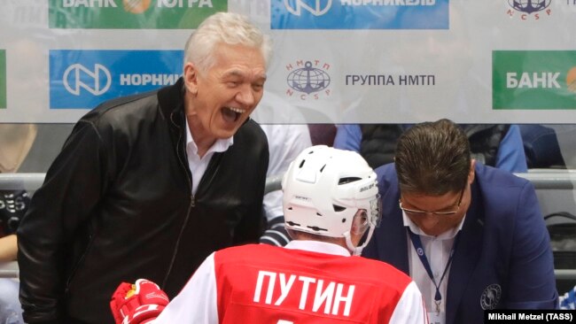  Геннадий Тимченко и президент РФ Владимир Путин 