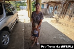 Жительница села Кирсаново Светлана Петровская. Западно-Казахстанская область, 26 августа 2021 года
