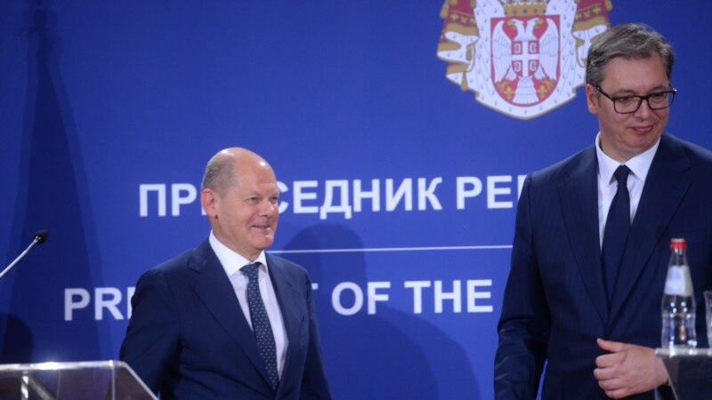 Vučić sa Šolcom o 'nepodnošljivom stanju' za Srbe na Kosovu