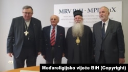 Međureligijsko vijeće BiH okuplja predstavnike Islamske zajednice u BiH, Srpske pravoslavne crkve, Katoličke Crkve i Jevrejske zajednice u BiH, Arhivska fotografija, 14. avgust 2021.