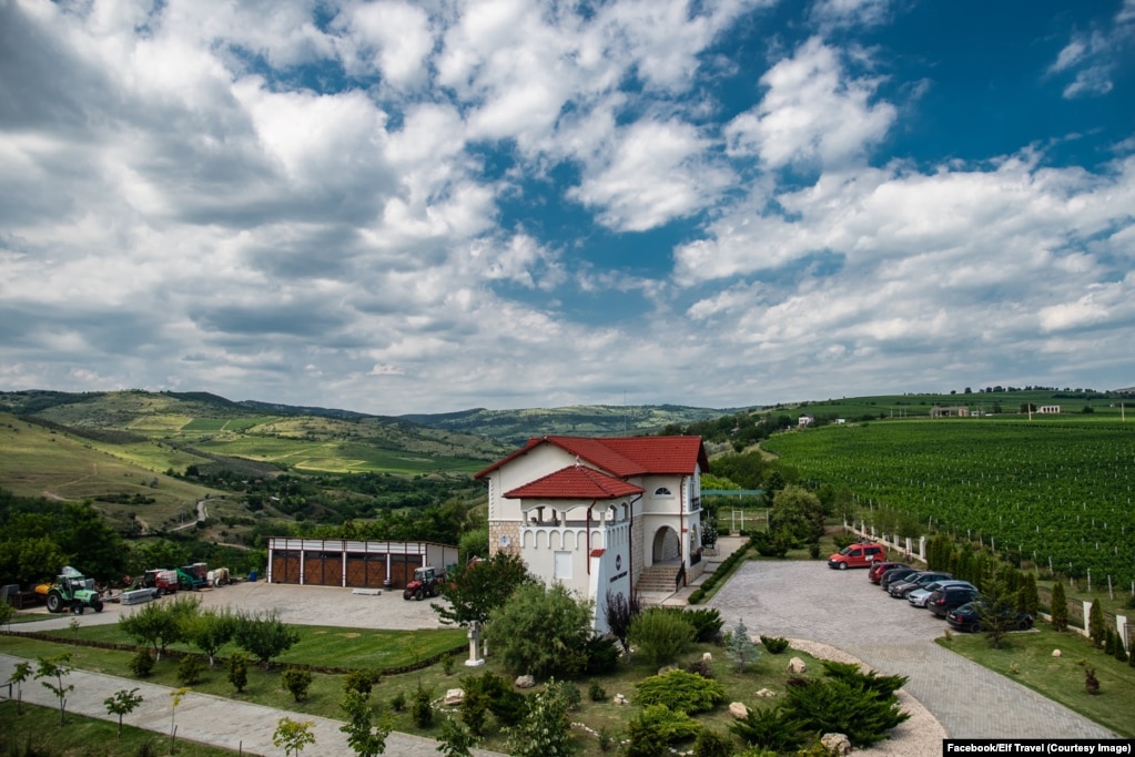 The Licorna Winehouse, just north of Bucharest.