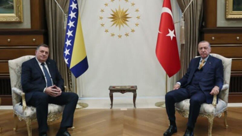 Dodik u Ankari razgovarao sa Erdoganom
