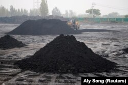 Угольные отвалы в Китае