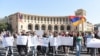 Armenia - An opposition demonstration in Yerevan, June 9, 2022.