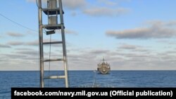 Навчання українських ВМС і НАТО в Чорному морі