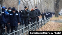 Протест китайских рабочих Комсомольского нефтеперерабатывающего завода