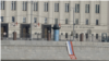 Анонімні художники влаштували антивоєнну акцію біля будівлі Міноборони РФ