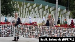 Majke Srebrenice u Potočarima. 11. juni 2022.