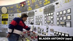 A Kozloduj atomerőmű vezérlője 1999. december 28-án