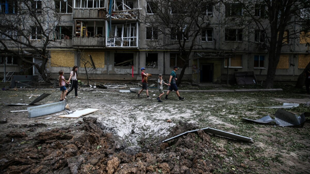 Война на Донбассе: последствия российского обстрела Бахмута  (фотосвидетельство)