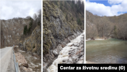 Kanjon rijeke Bistrice na istoku BiH