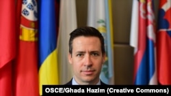 Valiant Richey, reprezentant special OSCE și coordonator pentru combaterea traficului de ființe umane, Viena, 3 octombrie 2019.