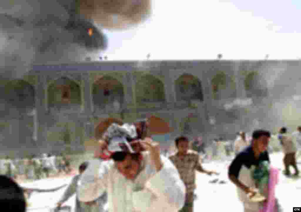 Iraq -- Al-Najaf bombing #rferl.org#