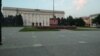 A square in occupied Kherson earlier in June.