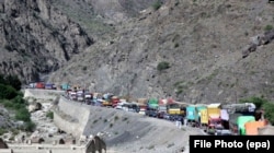 This month, the Taliban announced new tariffs on freight traffic that it says will pump 30 billion afghanis ($341 million) into the treasury.